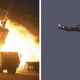 Photos provided by the North Korean government on Sept. 13, 2021, show long-range cruise missiles tests held on Sept. 11 -12, 2021 in an undisclosed location of North Korea.
